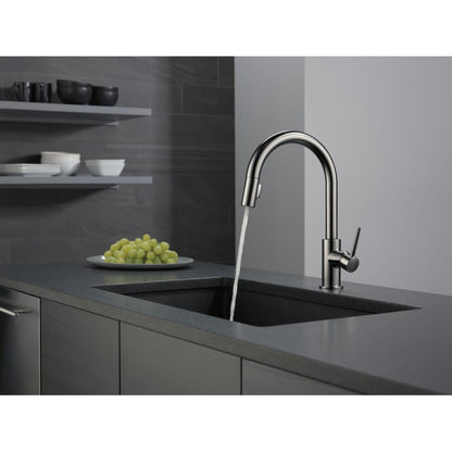 Trinsic 1.8 GPM Single Hole Pull Down Kitchen Faucet with Limited Swivel