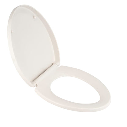 Cadet Elongated Closed-Front Toilet Seat with Soft Close, Quick Release, Ever-Tite and EverClean