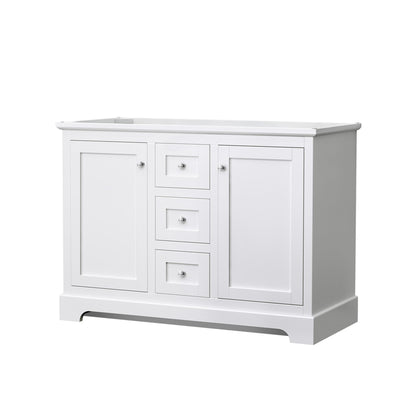 Avery Double Bathroom Vanity - 47.25W x 34.25H x 21.75D