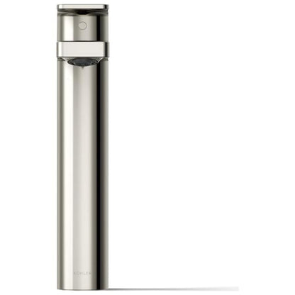 Parallel 0.5 GPM Single Hole Bathroom Faucet with Pop-Up Drain Assembly