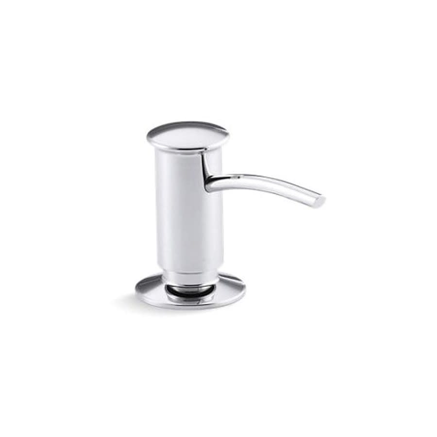Soap Dispenser, Deck Mount, Polished Chrome