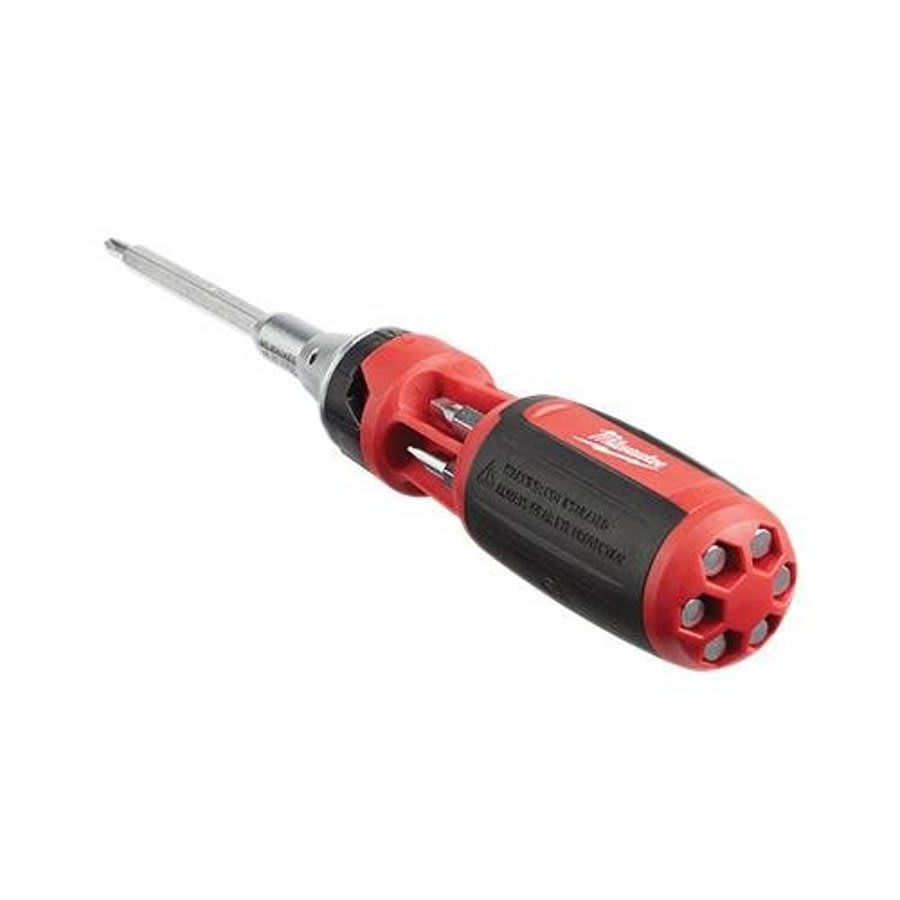 Ratcheting Screwdriver, Various, Hex, Philips, Slotted, Square