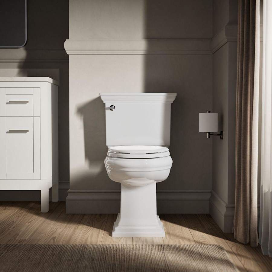 Stonewood Elongated Toilet Seat with Quiet-Close