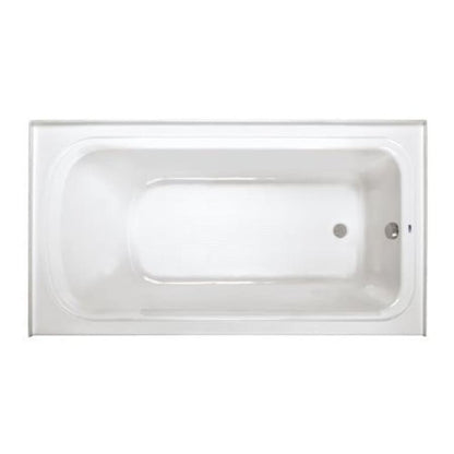 Hillsboro 66" x 36" Three Wall Alcove Acrylic Soaking Tub with Right Drain and Overflow