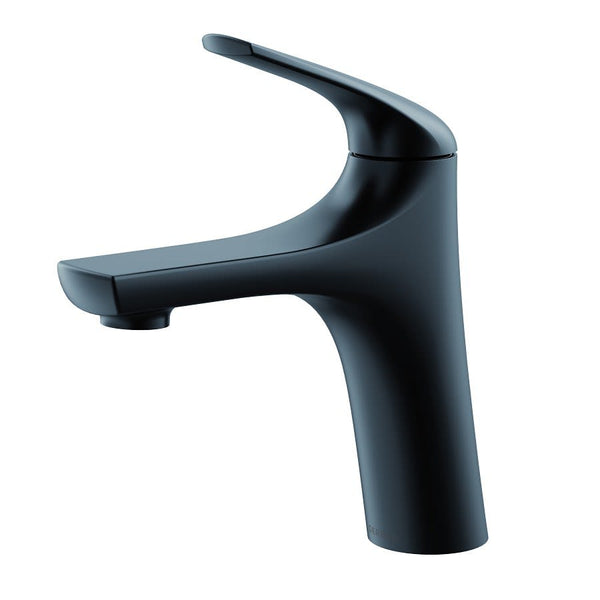 Lemora™ Single Hole Lavatory Faucet, ADA, 1 Handle, 1-Hole, 1.2 gpm, Satin Black
