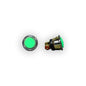 Led Illum Activation Button White with Chrome Ring