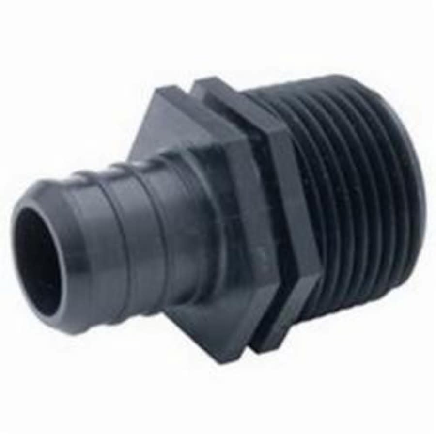 QickSert CR® Male Adapter, 3/4 in, Crimp PEX x MNPT, Poly