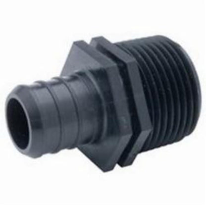 QickSert CR® Male Adapter, 1/2 in, Crimp PEX x MNPT, Poly