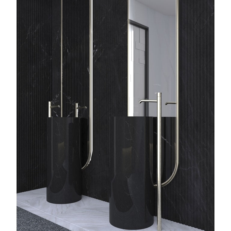 FLUTIQUE NERO HN 12X24