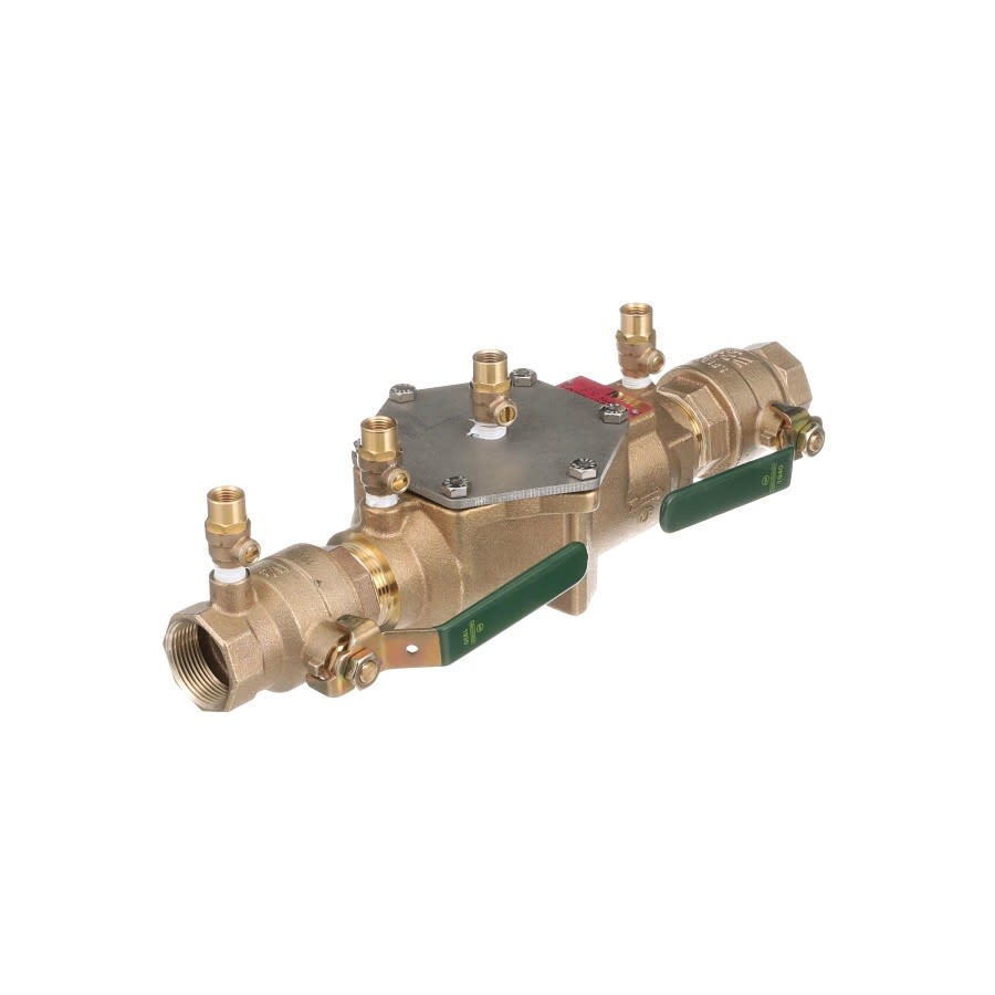 LF007 Double Check Backflow Preventer, 1-1/4 in, FNPT, Bronze