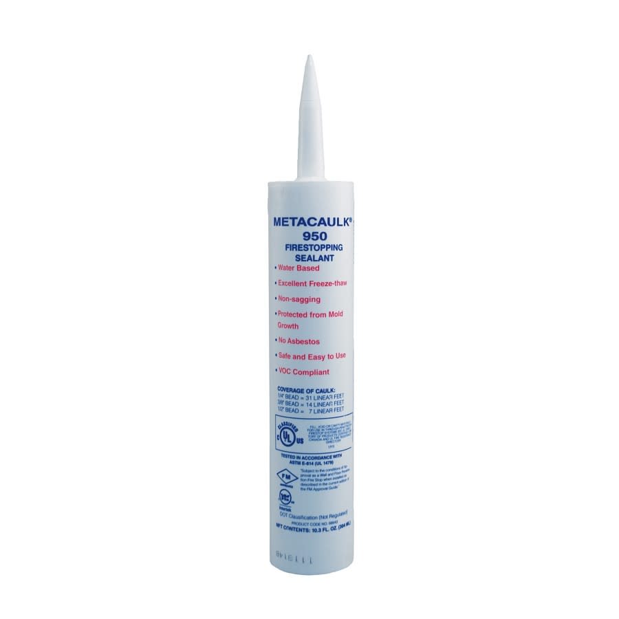 Fire Stop Paste, 10.3 oz, 3 hr Fire Rating