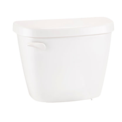 Maxwell® Toilet Tank, Bowl Mount, 10 in Rough, ADA, Left Hand Lever, 1.28 gpf, White
