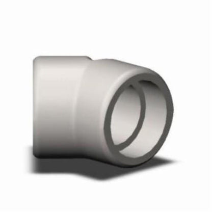 45 deg Elbow, 2 in, Socket Weld, SCH 80/XH, Forged Steel, 3000 lb