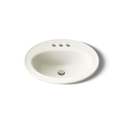 Pennington 20-1/4" Drop In Bathroom Sink with 3 Holes Drilled and Overflow