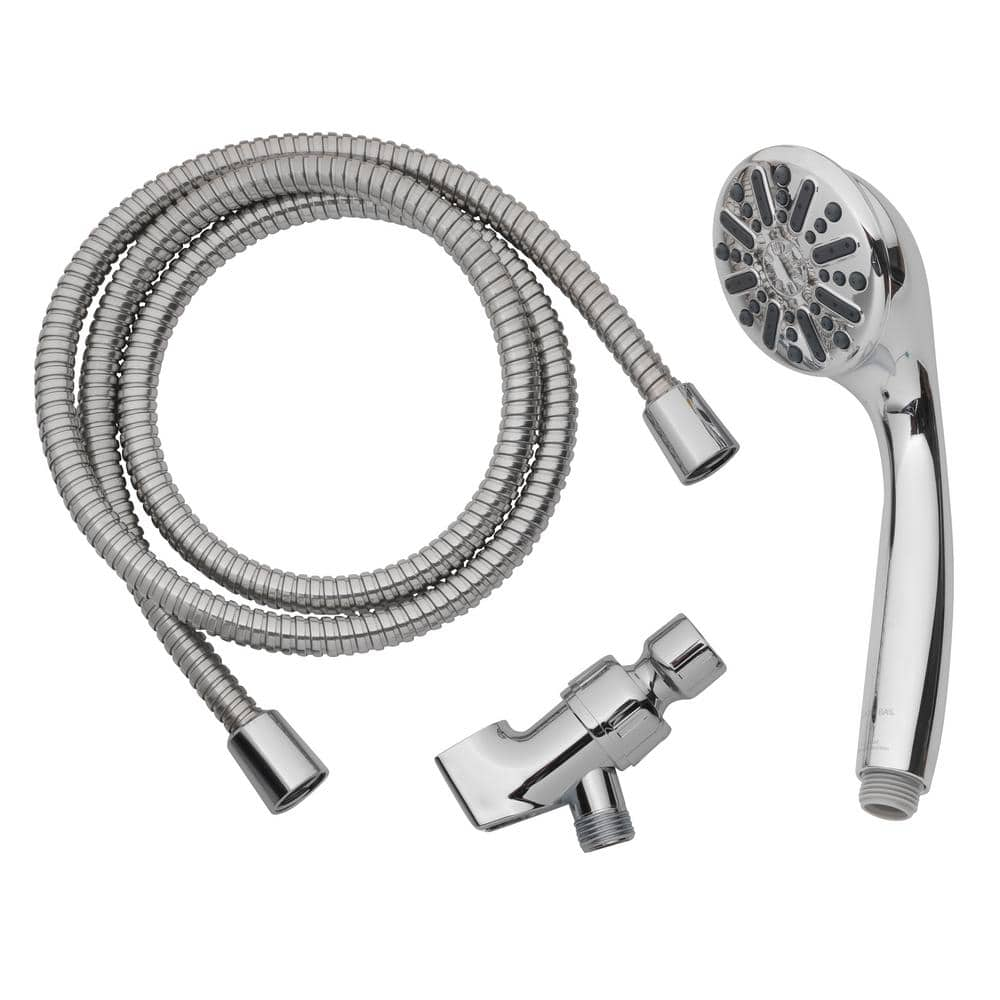 1-Spray Wall Mount Handheld Shower Head 1.8 GPM in Chrome