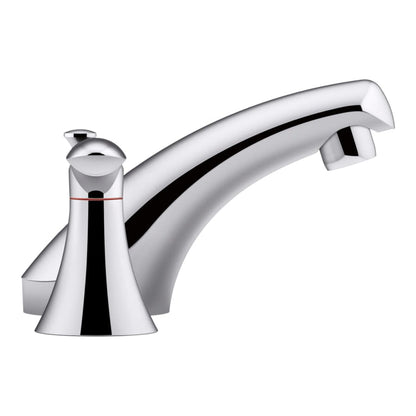 Coralais Widespread Bathroom Faucet with UltraGlide Ceramic Disc Valves and Pop-Up Drain Assembly