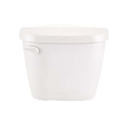 Maxwell® Toilet Tank, Bowl Mount, 10 in Rough, ADA, Left Hand Lever, 1.28 gpf, White
