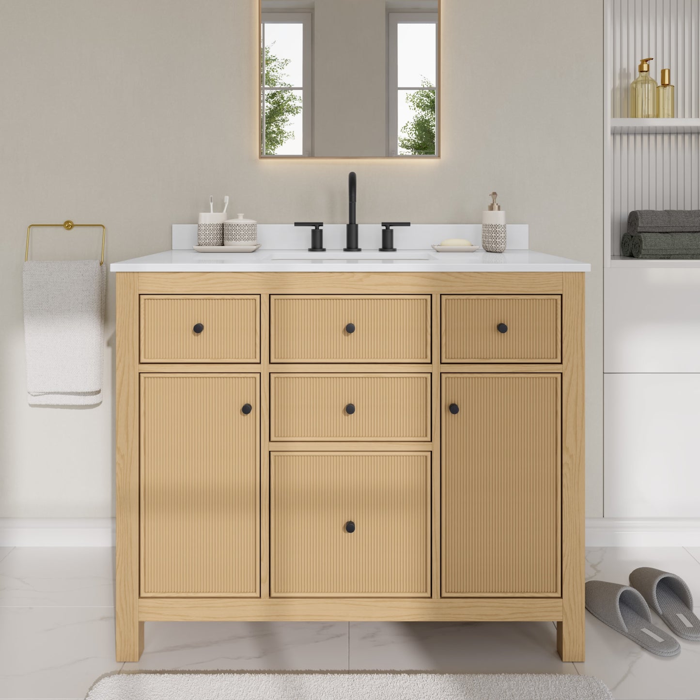 Pendry Single Bathroom Vanity - 42W x 35H x 22D