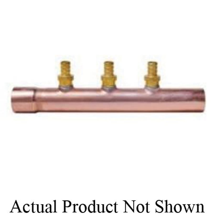 PowerPEX® BranchMaster™ Manifold, (11) 1/2 ins, Copper