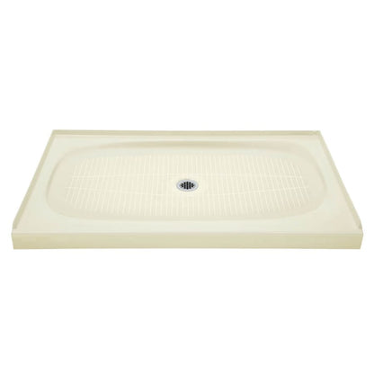 Salient 60" x 36" Shower Base with Single Threshold and Center Drain