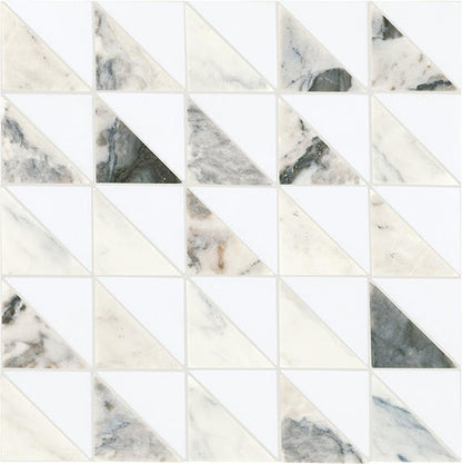 Gamma Illusive Blend Basketweave 2 1/4X2 1/4 Polished