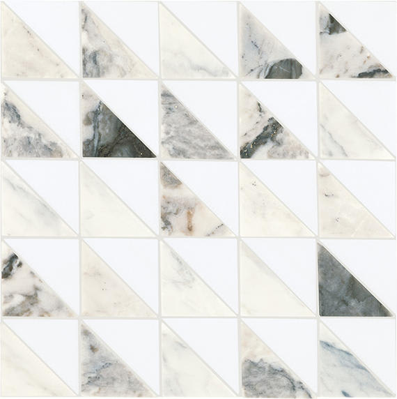 Gamma Illusive Blend Basketweave 2 1/4X2 1/4 Polished