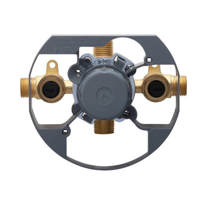 Horizontal Input Tub and Shower Valve