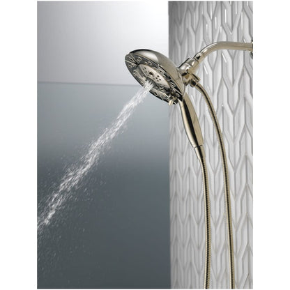 In2ition 2.5 GPM Multi Function Shower Head with Touch-Clean, MagnaTite, and H2Okinetic Technology