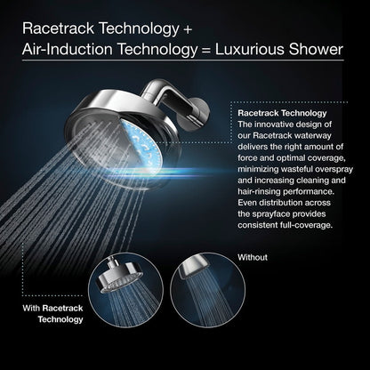 Purist 1.75 GPM Multi Function Shower Head with MasterClean and Katalyst Air-Induction Spray Technology