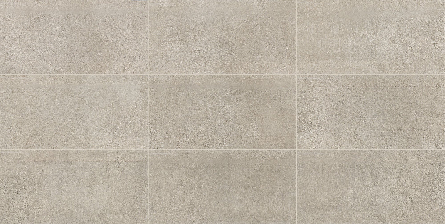 Reminiscent Souvenir Gray Rectangle 12X24 Matte