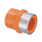 FlameGuard® Adapter, 1 in, Socket x Special Reinforced FNPT, CPVC