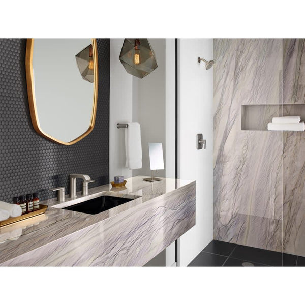 Genta LX 1.75 GPM Pressure Balanced Shower Trim Package with Multi Function Shower Head - Less Valve