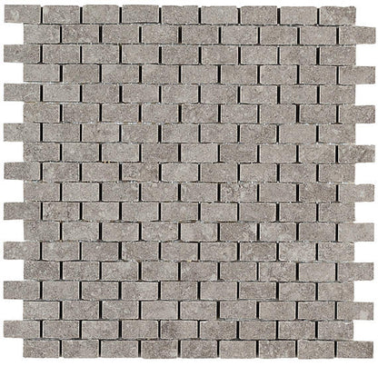 Diplomacy Light Grey Brick 5/8X1 Matte