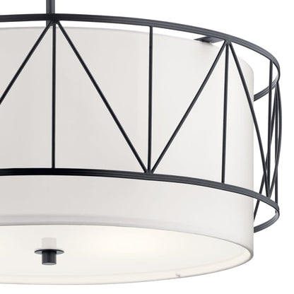 Birkleigh 24" Wide Drum Chandelier