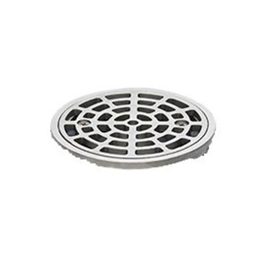 Shower Drain Head With Round Ring and Strainer, For Use With 821 Series Shower Drain, 2 in, MNPT, Stainless Steel