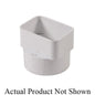 Gutter Downspout Adapter, 3 x 4 x 4 in