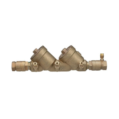 950XLT2 Double Check Backflow Preventer, 1-1/4 in, FNPT, Bronze