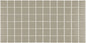 Color Wheel Mosaic Architectural Gray Straight Joint 1X6 Glossy