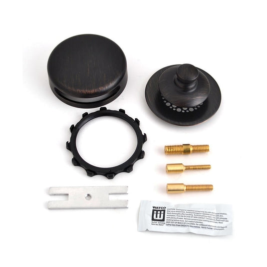 Bath Drain Trim Kit, Push & Lift, Oil Rubbed Bronze