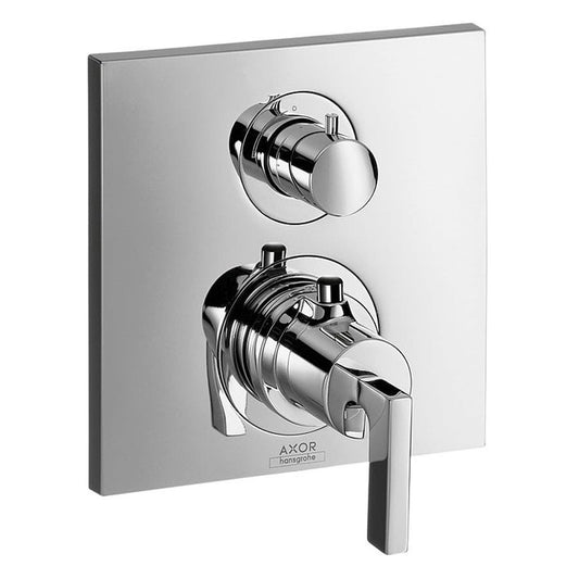 Citterio Thermostatic Tub & Shower Trim, Polished Chrome