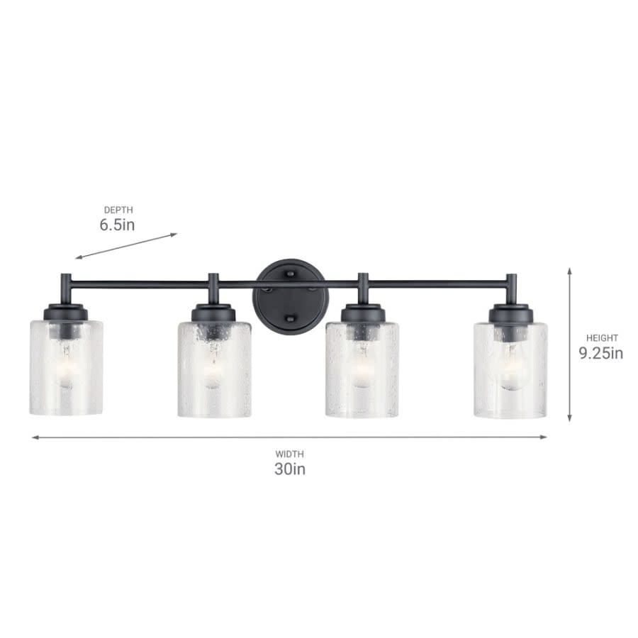 Winslow 4 Light 30" Wide Vanity Light