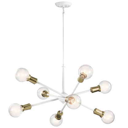 Armstrong 8 Light 30" Wide Sputnik Chandelier