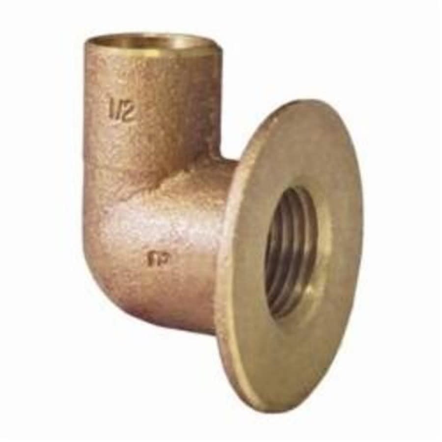 Sink 90 deg Elbow, 1/2 in, C x FNPT, Copper