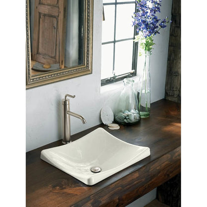 DemiLav 18-1/4" Enameled Cast Iron Wading Pool Bathroom Sink