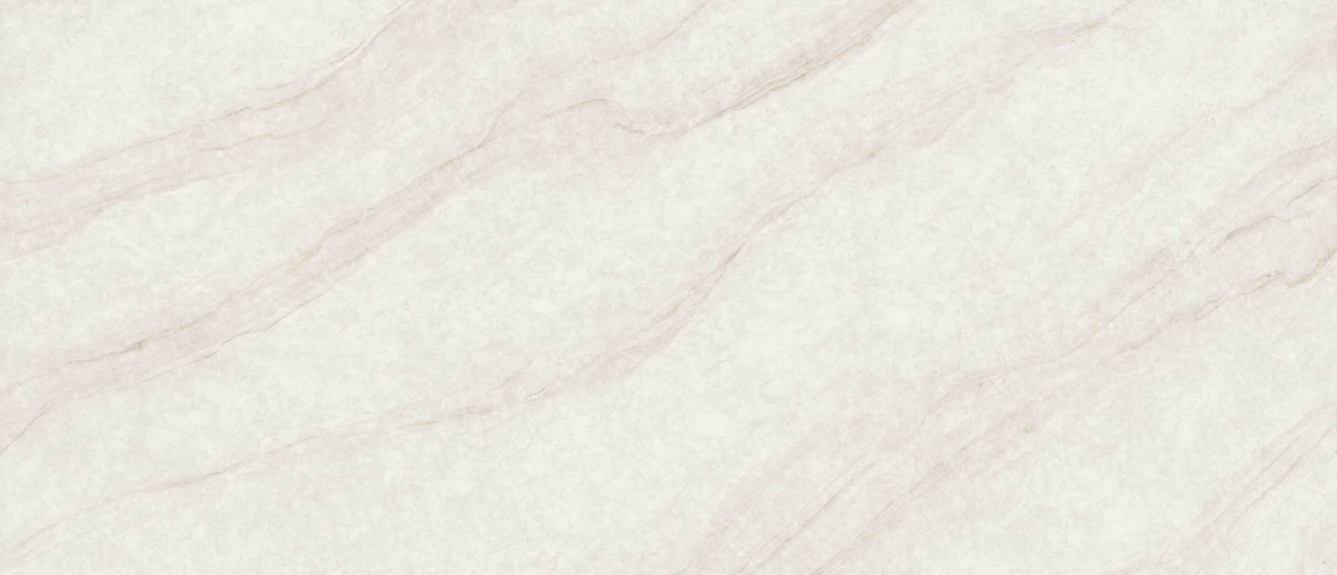 IvoriTaj polished quartz slab by MSI features a light beige surface with soft, wavy grayish veins for an elegant, smooth look.