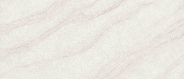 IvoriTaj polished quartz slab by MSI features a light beige surface with soft, wavy grayish veins for an elegant, smooth look.
