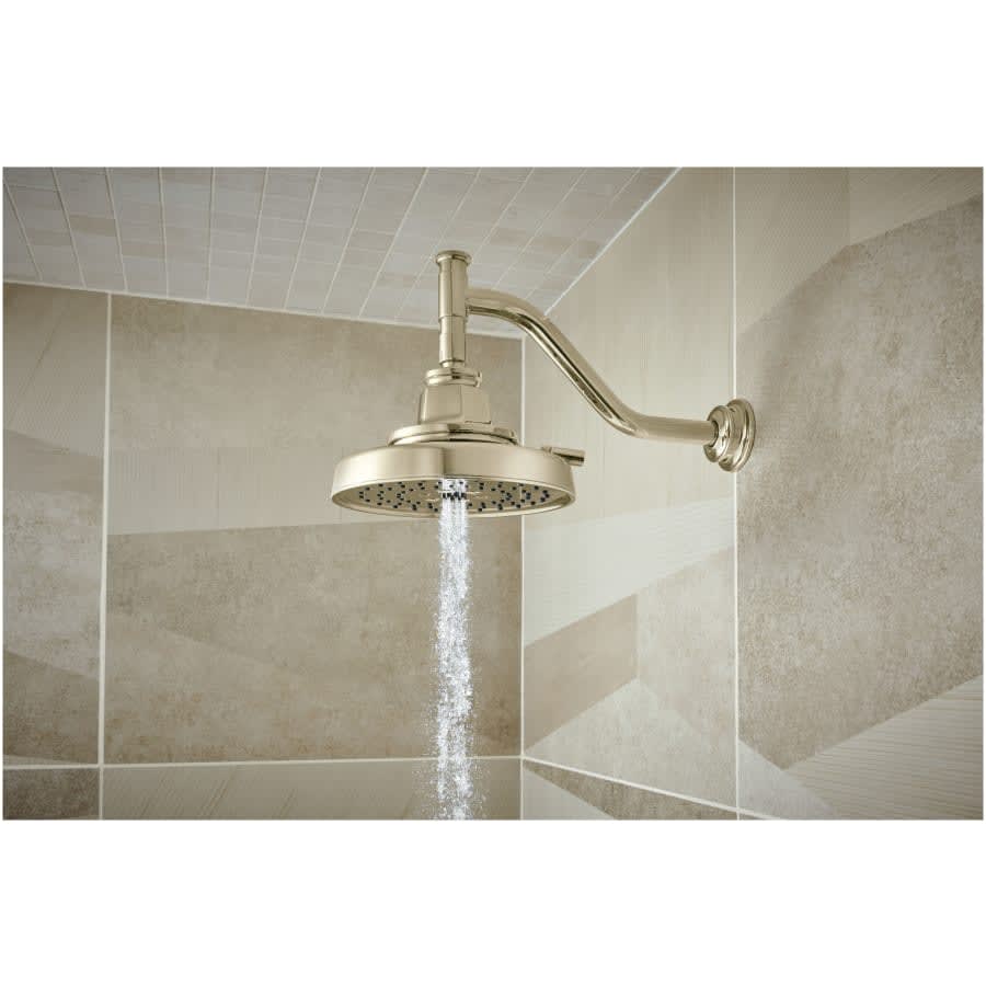 Invari 2.5 GPM Multi Function Shower Head with Touch Clean and H2OKinetic Technology - Limited Lifetime Warranty