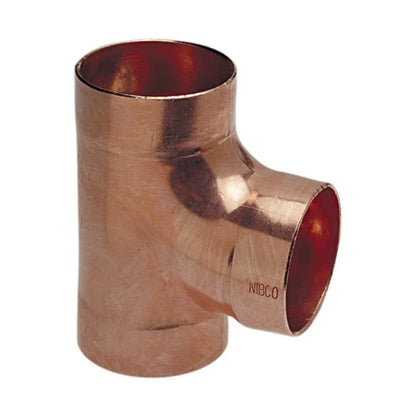 DWV Sanitary Tee, 1-1/4 in, C, Copper