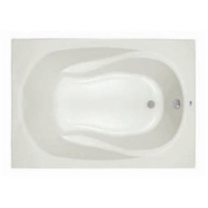 Lansford 60" x 32" Drop In Acrylic Soaking Tub with Reversible Drain and Overflow