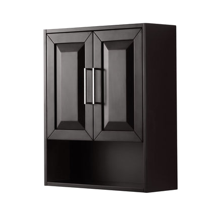 Daria Over-the-Toilet Bathroom Wall-Mounted Storage Cabinet - 25W x 30H x 9D